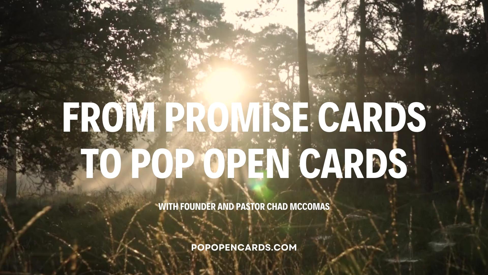 Load video: From Promise Cards to Pop Open Cards